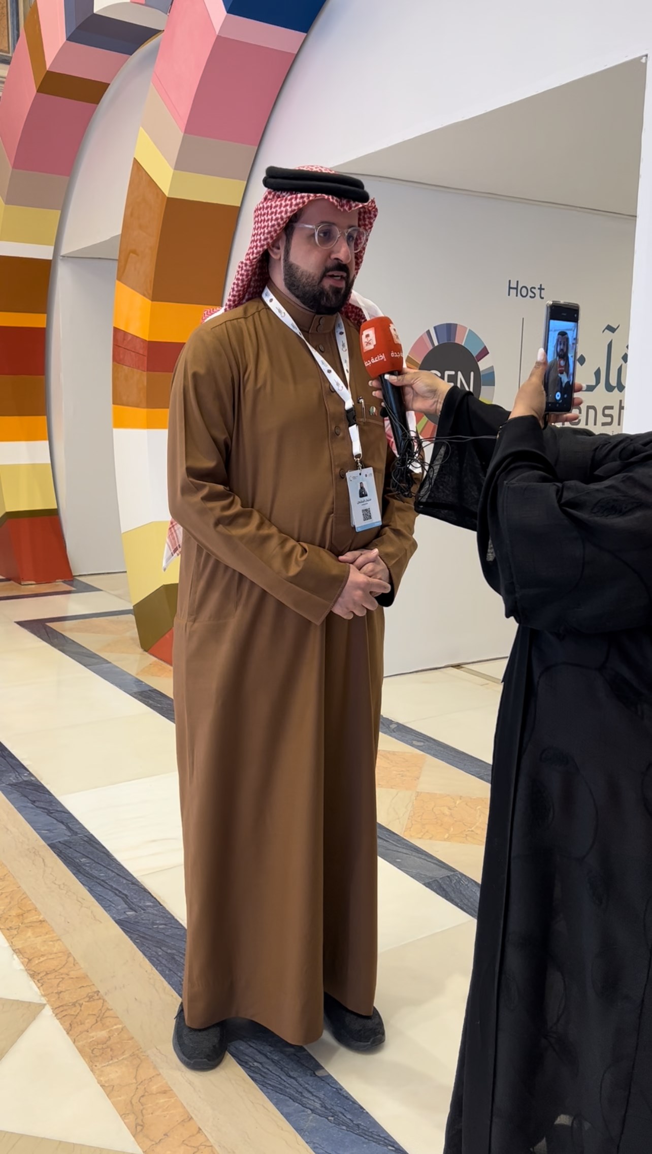 لقاء مع إذاعة جدة